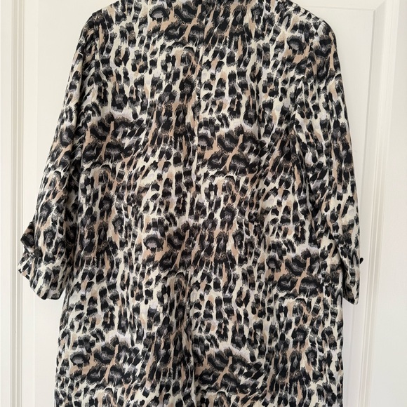 Chloe Leopard Print Trench Coat - Picture 8 of 9